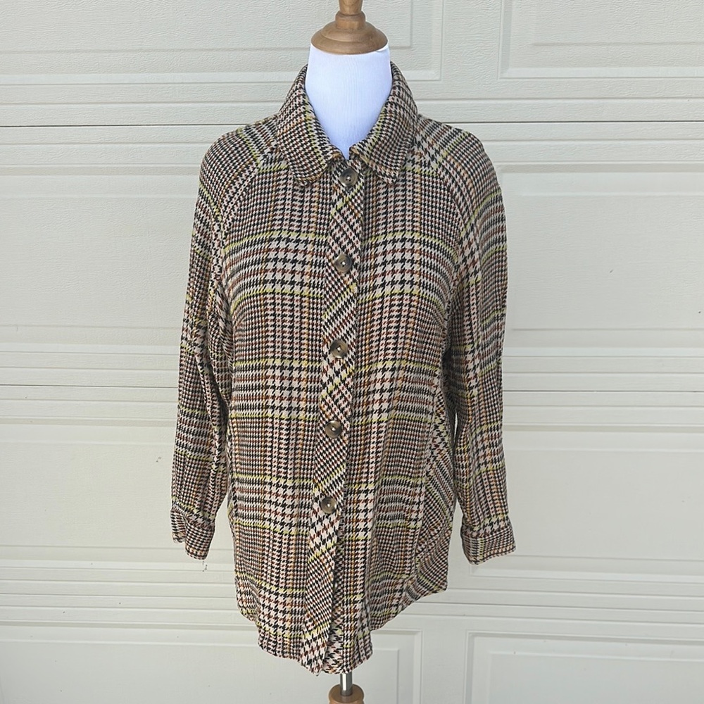 CAbi Plaid Shacket